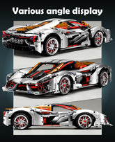 1:10 Lamborghini Three Thousand Years Sports Car Building Sets (2130 PCS) - BAV BRICK